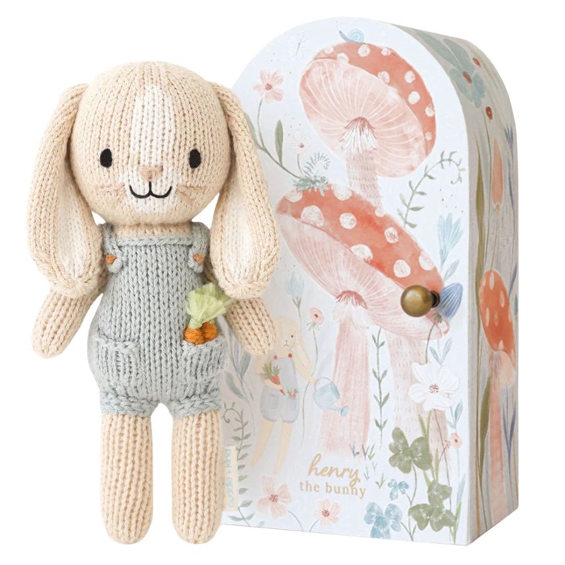 Tiny Henry the Bunny by Cuddle + Kind