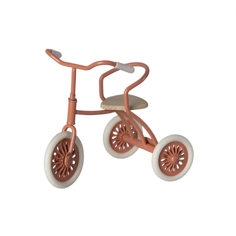 Abri a tricycle, Mouse – Coral by Maileg