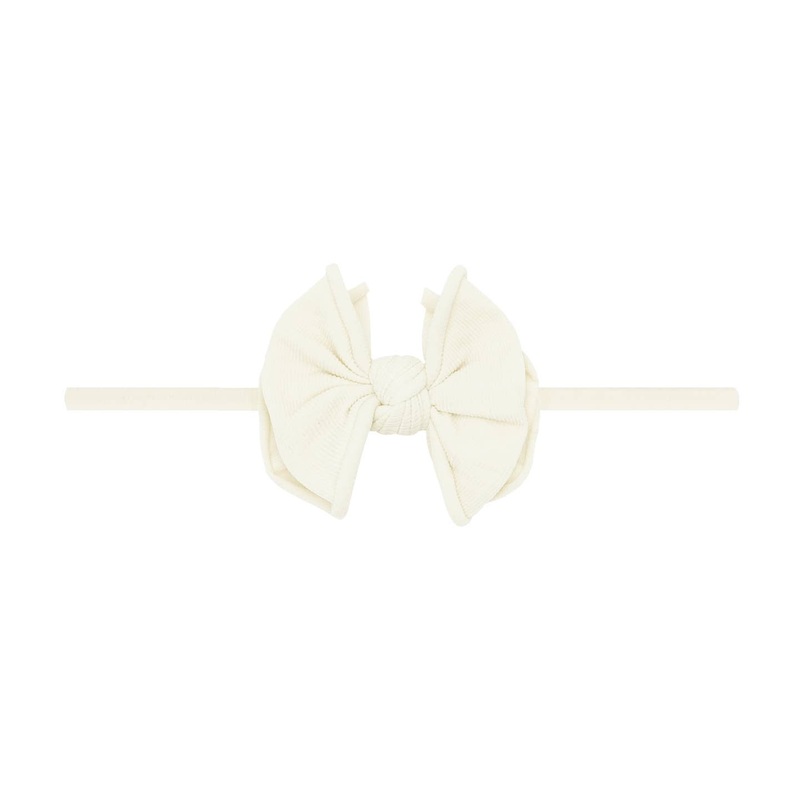 Baby Fab Skinny Headband – Ivory by Baby Bling