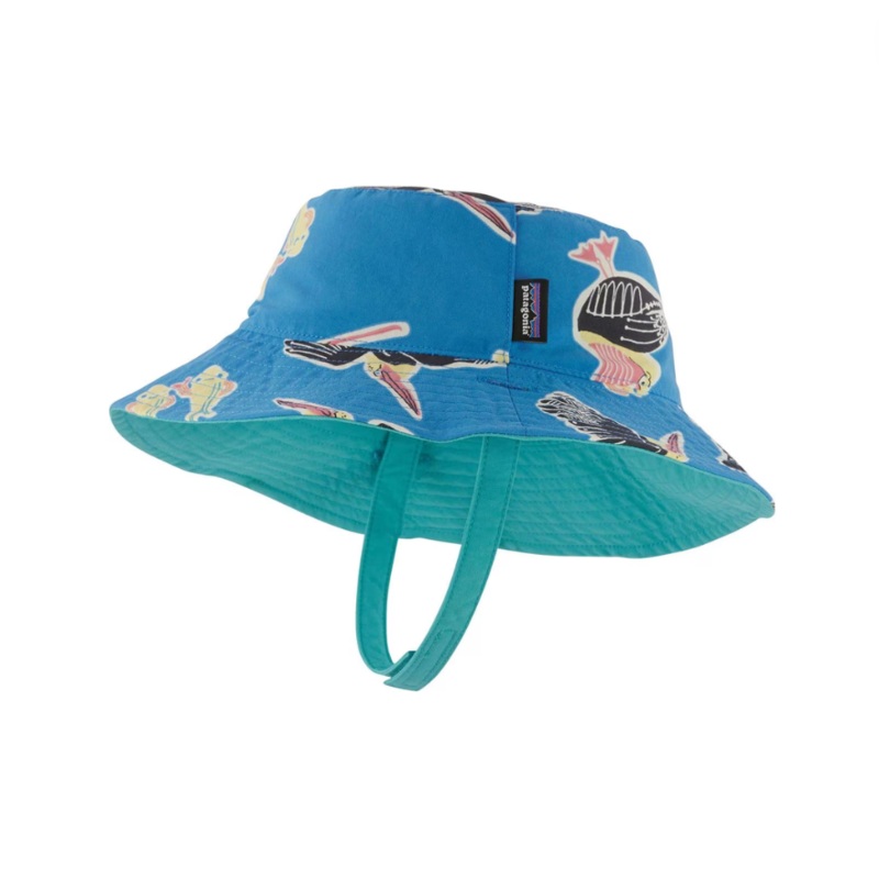 Baby Sun Bucket Hat – Amigos Vessel Blue by Patagonia