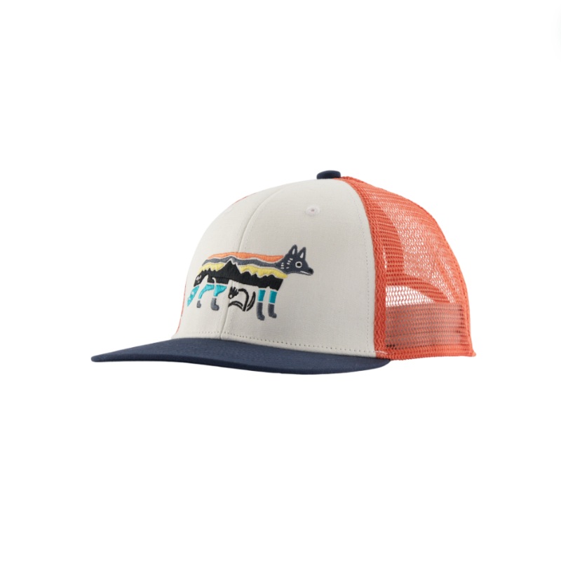 Kids’ Trucker Hat – Foxy Fitz: Birch White by Patagonia