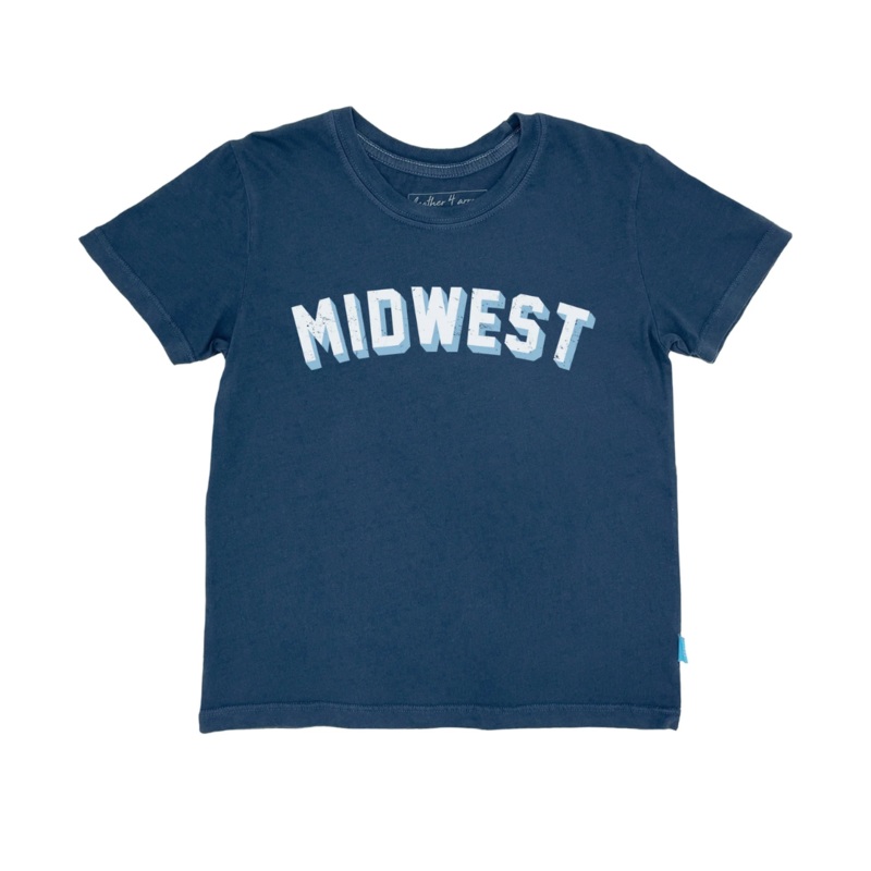 Midwest Vintage Tee – Navy by Feather 4 Arrow
