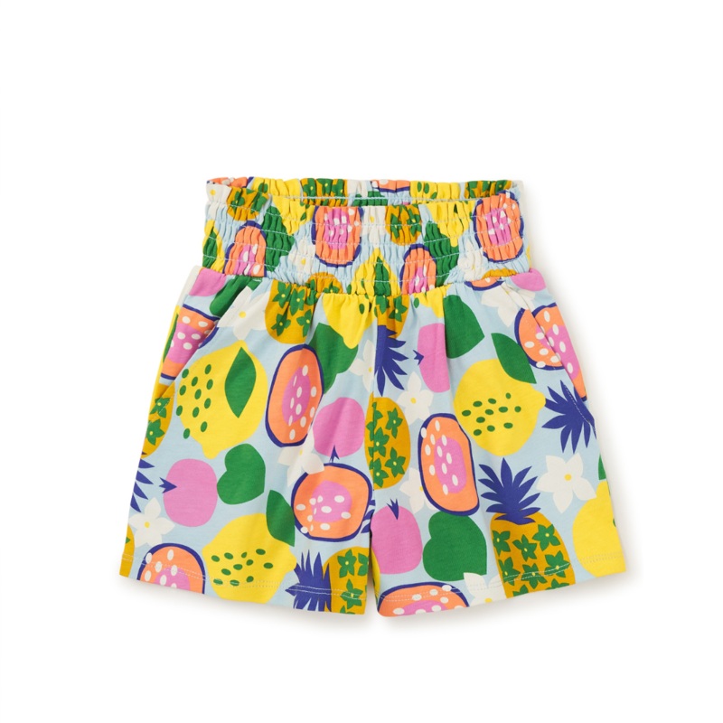 Paperbag High-Waist Shorts – Tropical Fruits by Tea Collection FINAL SALE