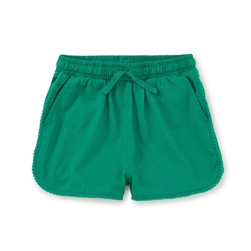 Pom-Pom Gym Shorts – Viridis by Tea Collection FINAL SALE