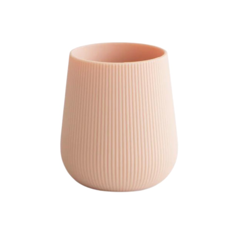Silicone Starter Cup – Blush by Mushie & Co