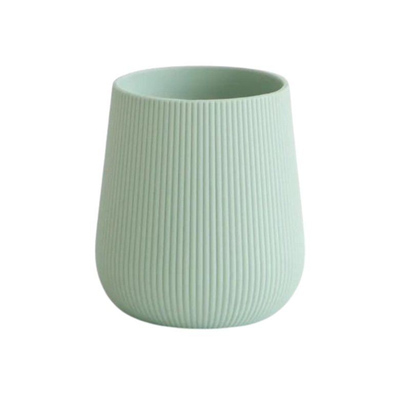Silicone Starter Cup – Cambridge Blue by Mushie & Co