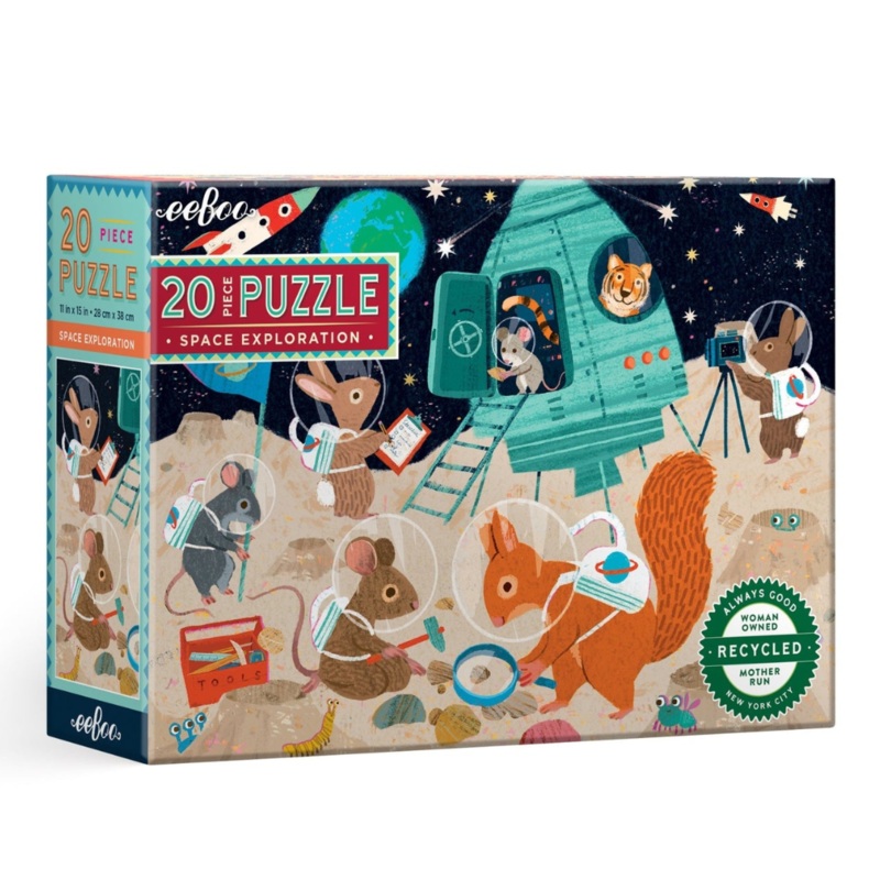 20 Piece Puzzle – Space Exploration by Eeboo