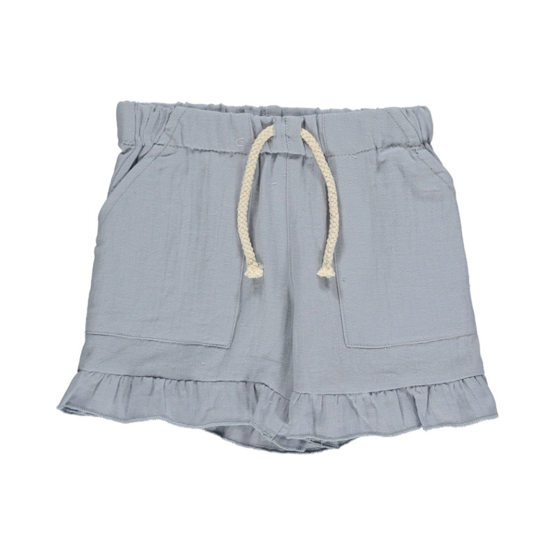 Brynlee Ruffle Shorts – Blue by Vignette – FINAL SALE
