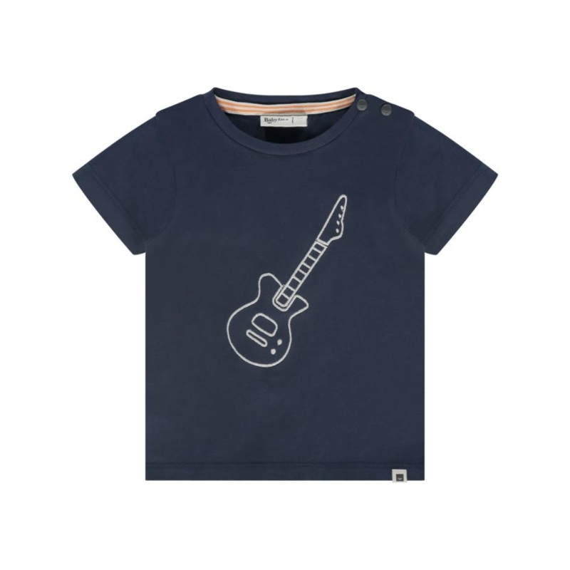 Guitar Short Sleeve Tee – Indigo by Babyface – FINAL SALE