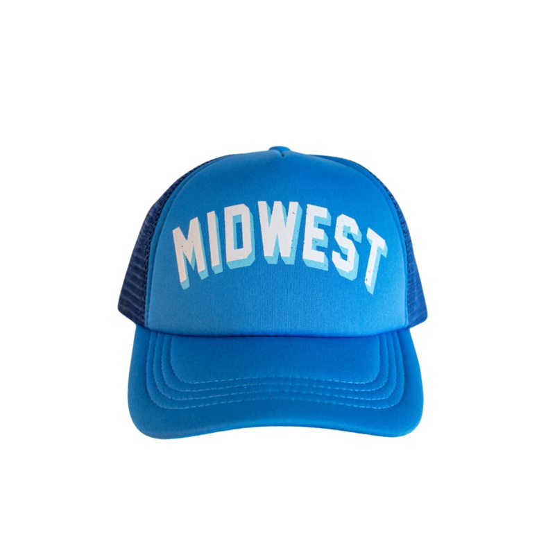Midwest Trucker Hat by – Navy/White by Feather 4 Arrow