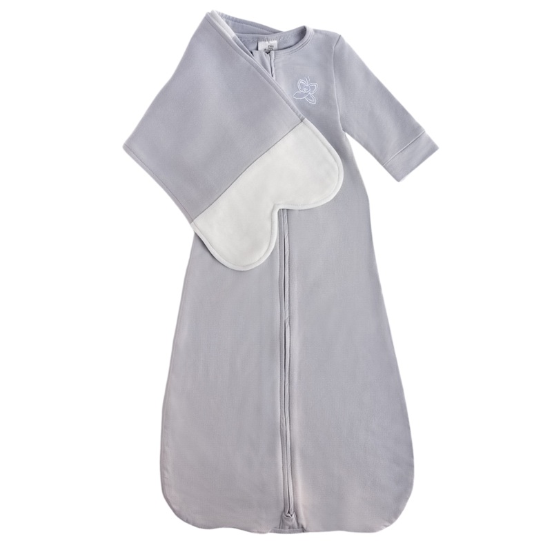 Periwinkle Swaddle – Medium/Large (12-17 Lbs) by The Butterfly Swaddle