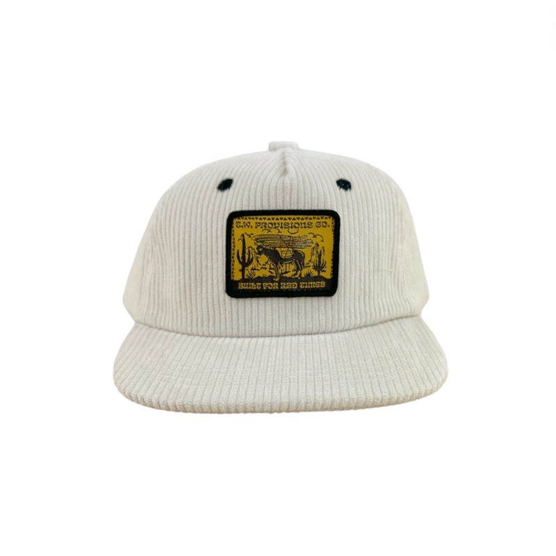 Provisions Unstructured Snap Back Hat – Natural by Tiny Whales