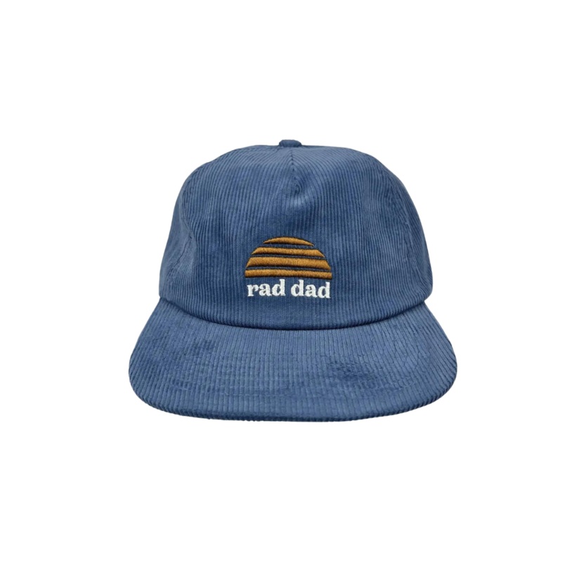 Rad Dad Cord Cap – Denim Blue by Banabae