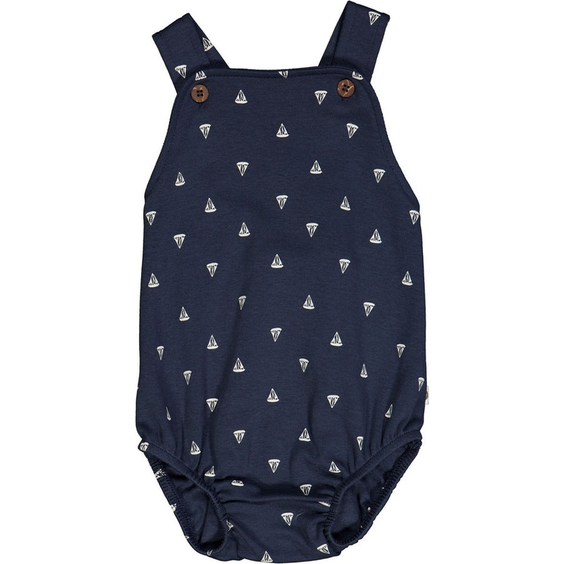 Sailboat Bubble Romper – Night Blue by Musli – FINAL SALE