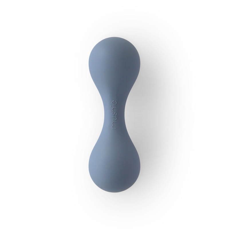 Silicone Baby Rattle Toy – Tradewinds by Mushie & Co