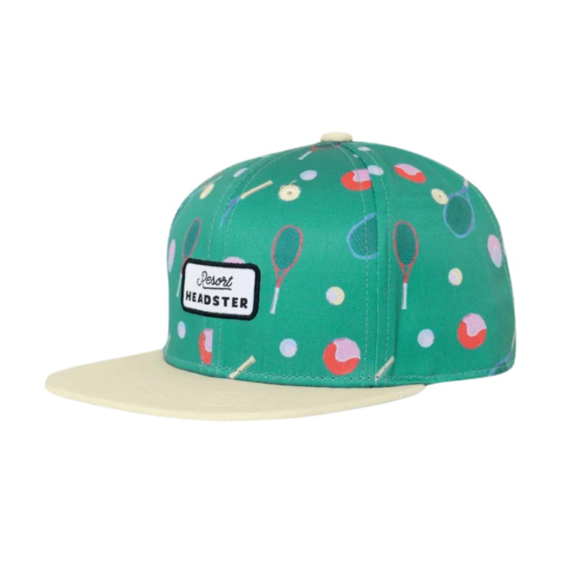 Smash It Snapback Hat – Tennis Court by Headster Kids