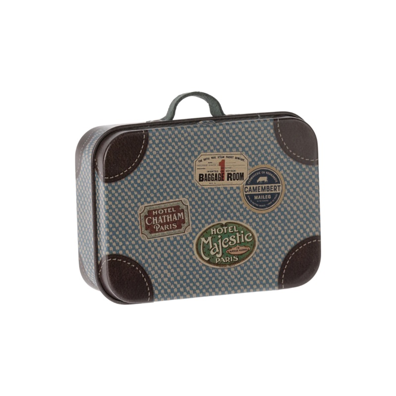 Suitcase, Micro – Blue by Maileg
