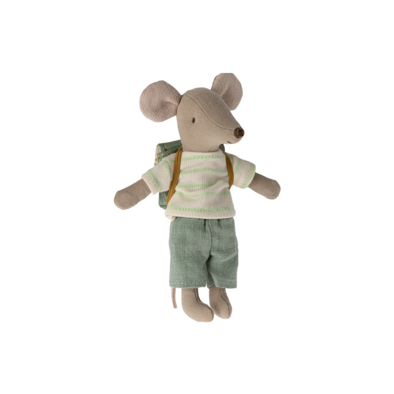 Tricycle Mouse, Big Brother – Mint by Maileg