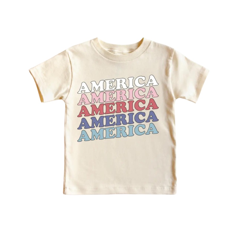 America Kids Tee by The Babe Co. – FINAL SALE