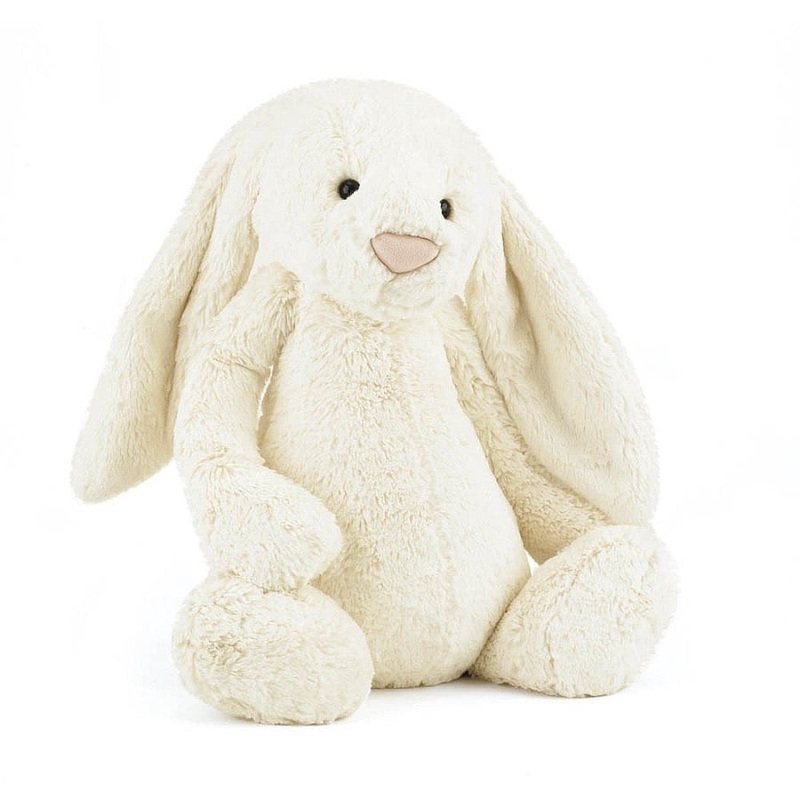 Bashful Cream Bunny – Big 20 Inch by Jellycat