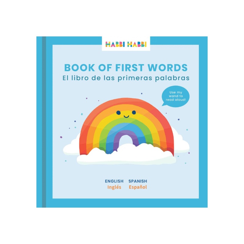 Book of First Words – Board Book by Habbi Habbi