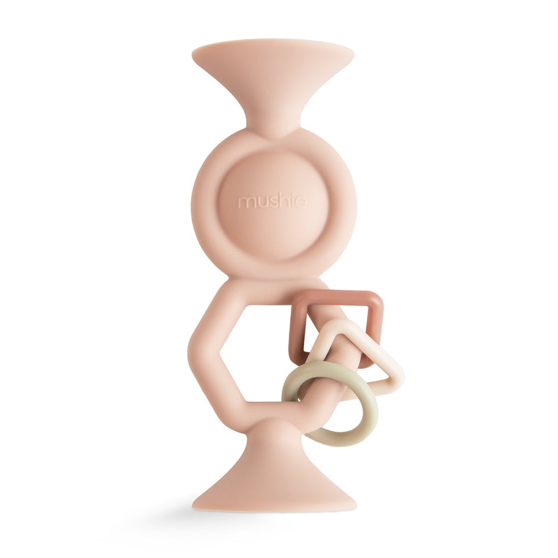 HexaPop Suction Toy – Blush by Mushie