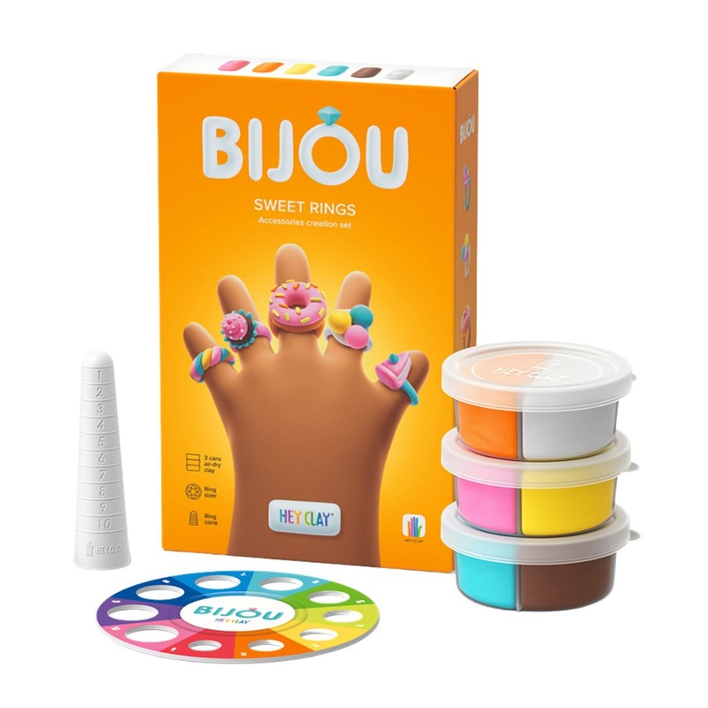 Hey Clay – Bijou Sweet Rings by Fat Brain Toys