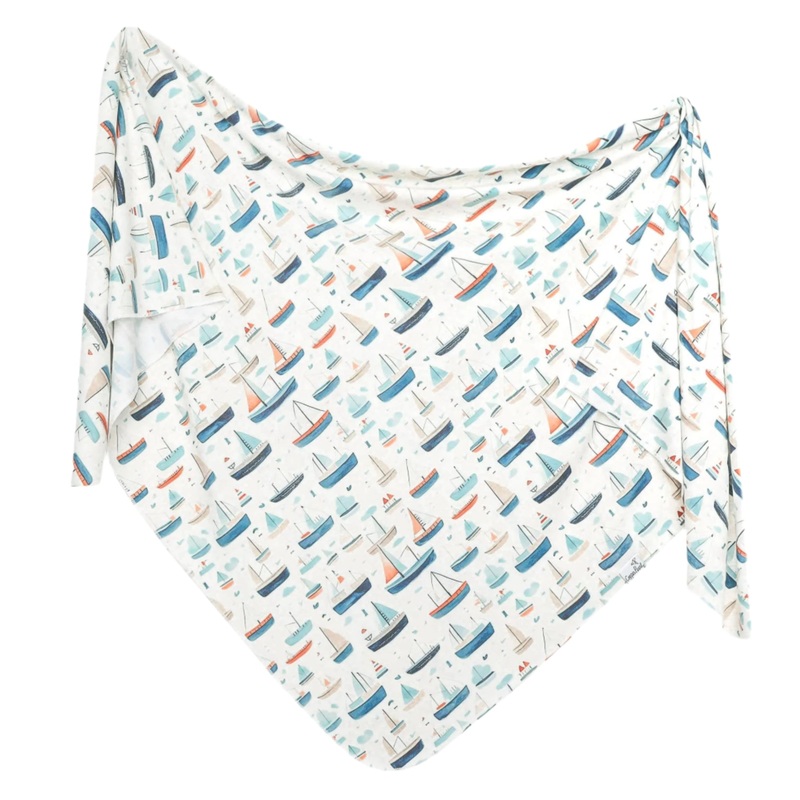 Knit Swaddle Blanket – Fischer by Copper Pearl