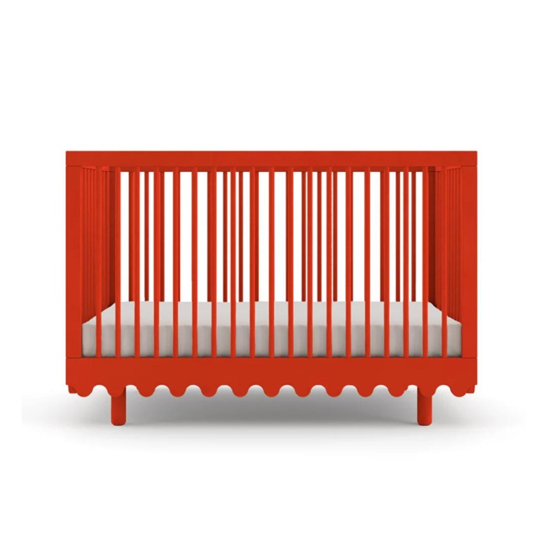 Moss Crib – Red by Oeuf