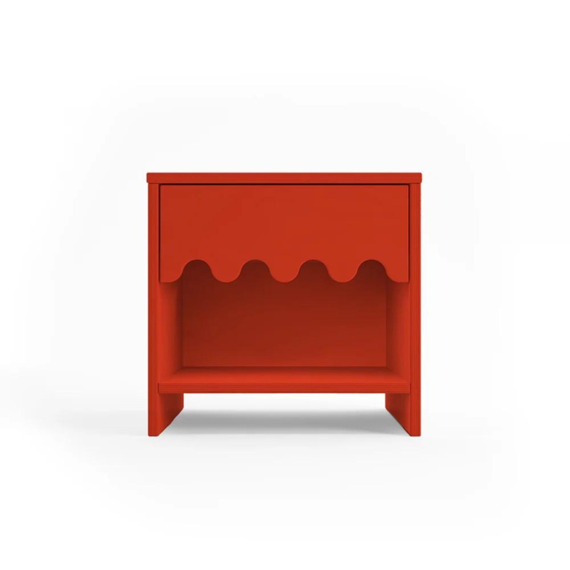Moss Night Stand – Red by Oeuf
