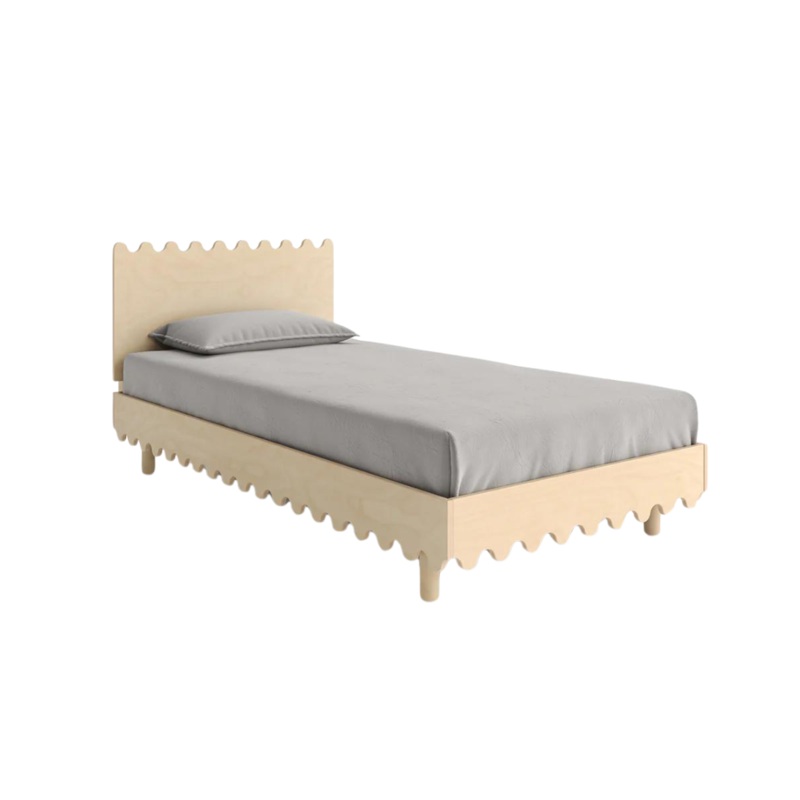 Moss Twin Bed – Birch by Oeuf
