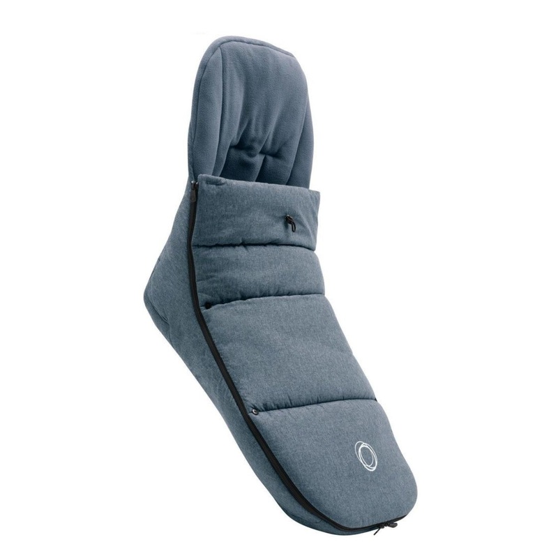 OLD Bugaboo Footmuff – Blue Melange
