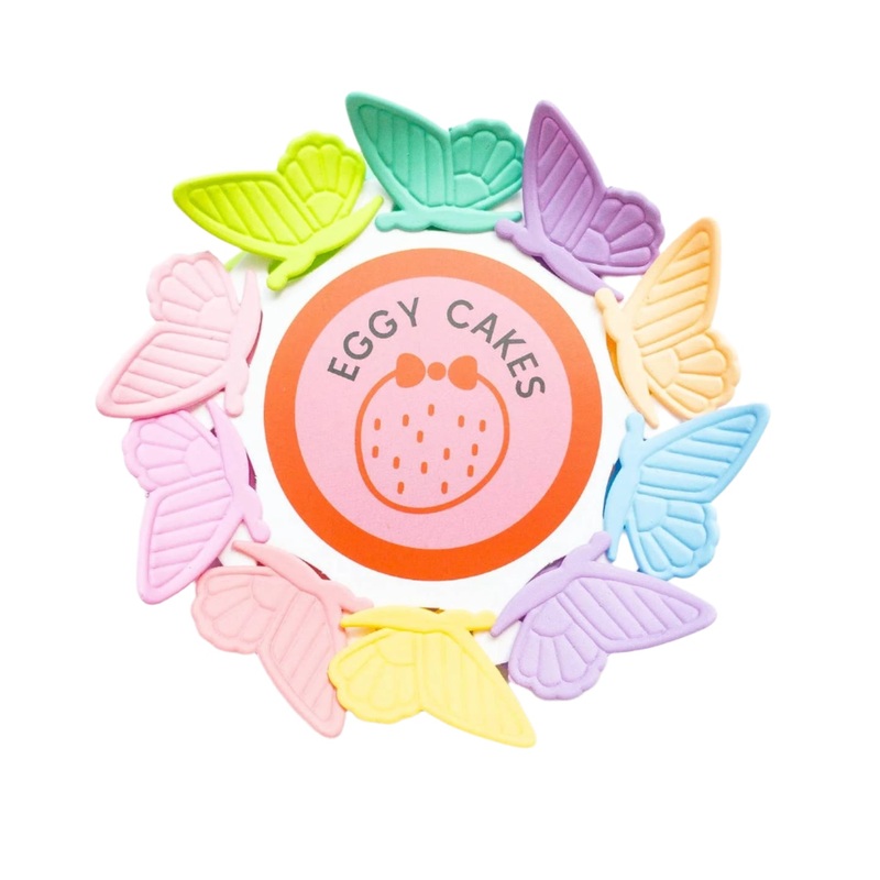 Small Butterfly Hair Claws by Eggy Cakes
