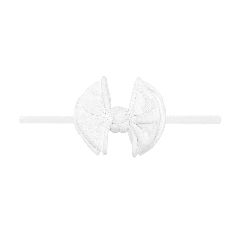 Baby Fab Skinny Headband – White by Baby Bling