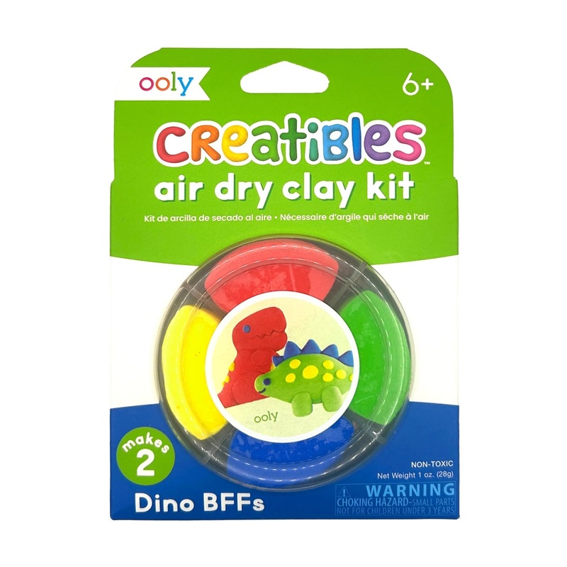 Creatibles DIY Air-Dry Clay Kit – Dino by OOLY