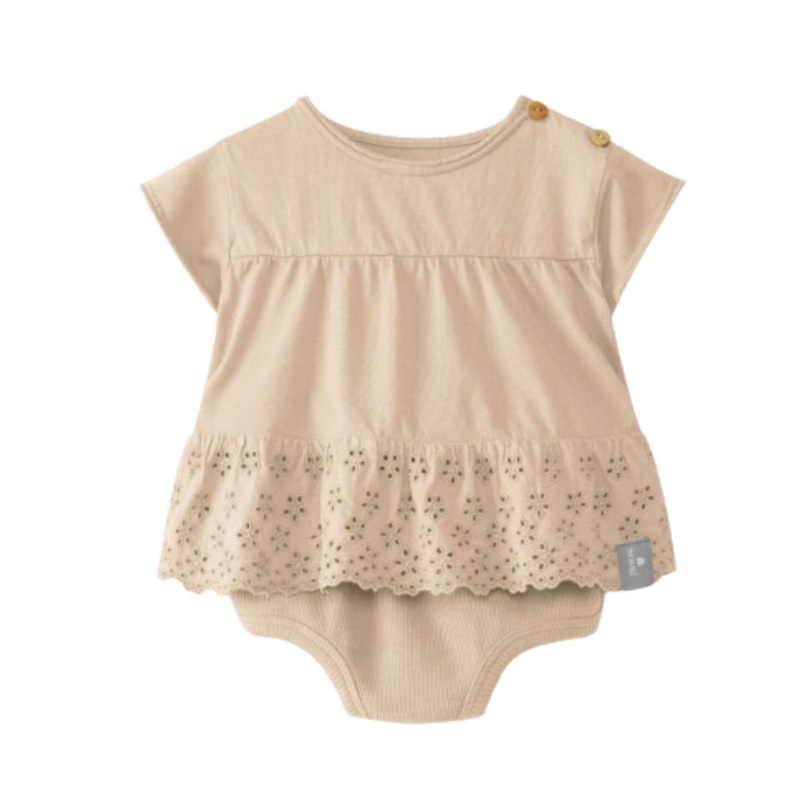 English Embroidery Two Piece Set – Powder Pink by Snug – FINAL SALE