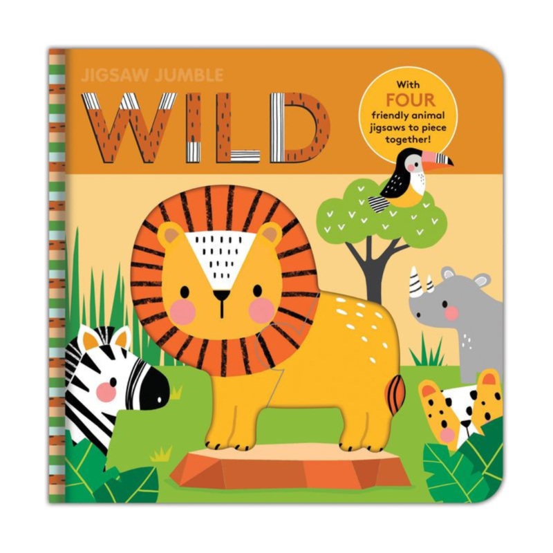 Jigsaw Jumble: Wild – Board Book