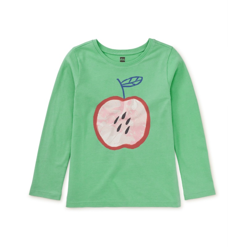 Marbled Apple Graphic Tee – Parkside by Tea Collection – FINAL SALE