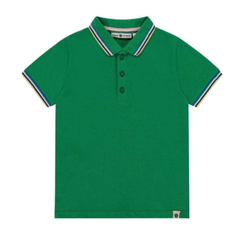 Short Sleeve Polo – Green by Babyface – FINAL SALE