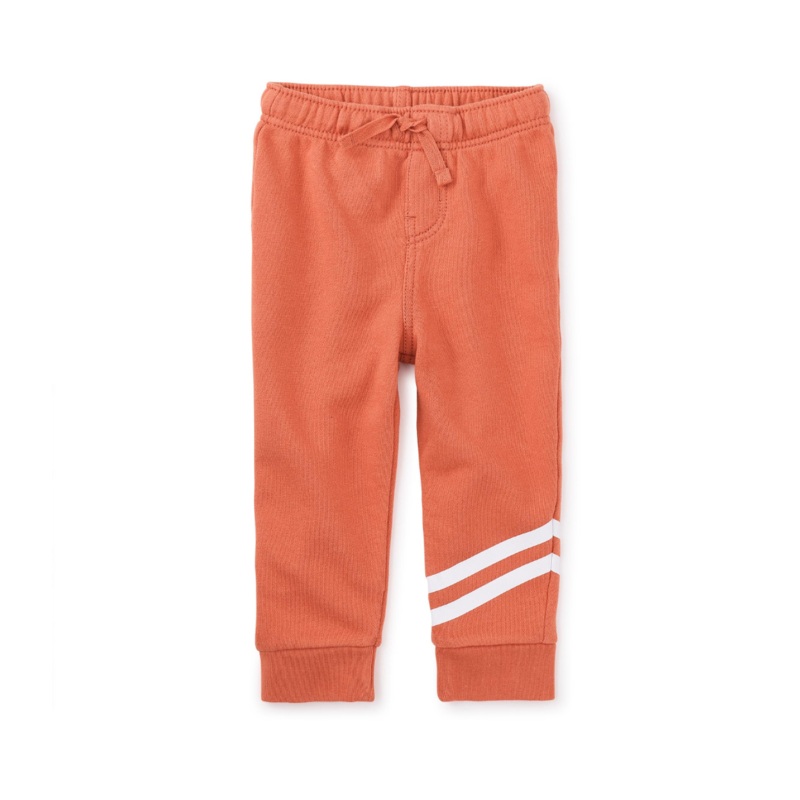 Speedy Striped Baby Joggers –  Copper by Tea Collection – FINAL SALE