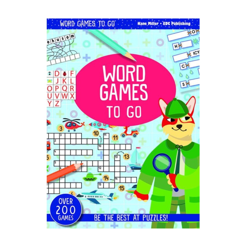 Word Games To Go – Paperback