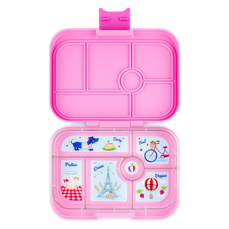 Yumbox Original Leakproof Bento Box – 6 Compartment – Fifi Pink