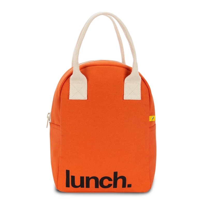Zipper Lunch Bag – Lunch in Poppy by Fluf