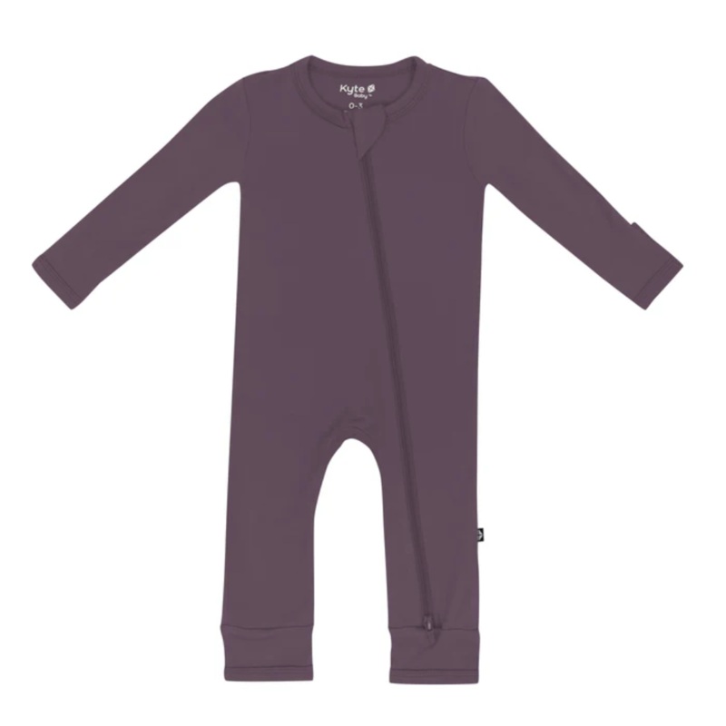 Zippered Romper – Currant by Kyte Baby