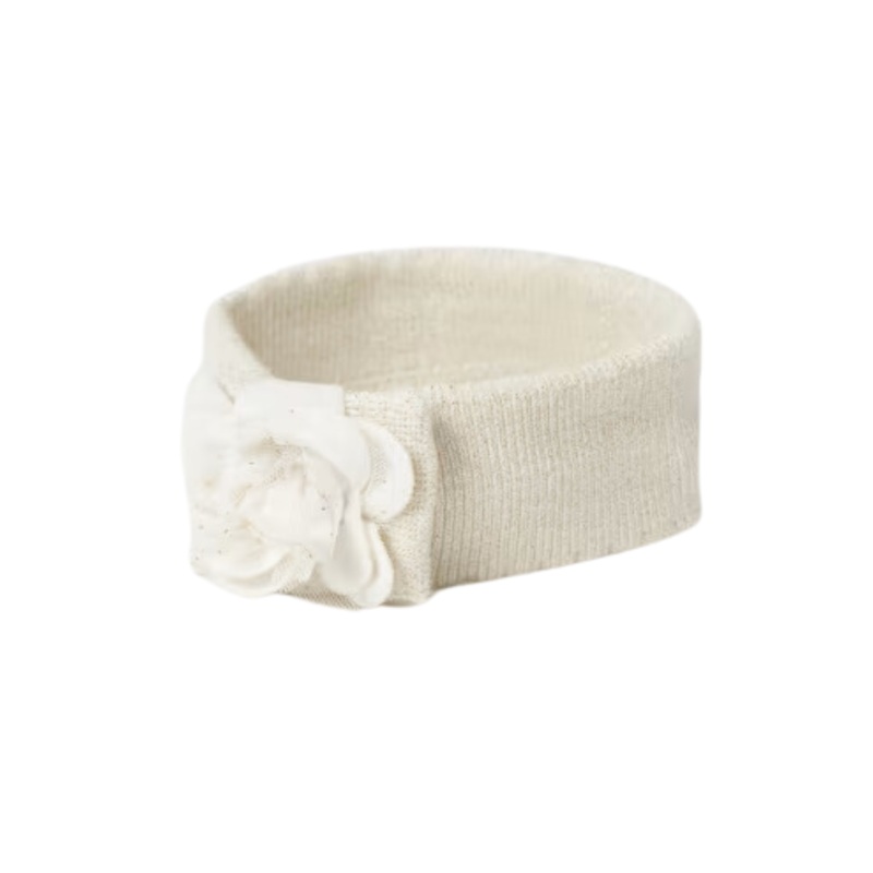 Baby Floral Headband – Champagne by Mayoral – FINAL SALE
