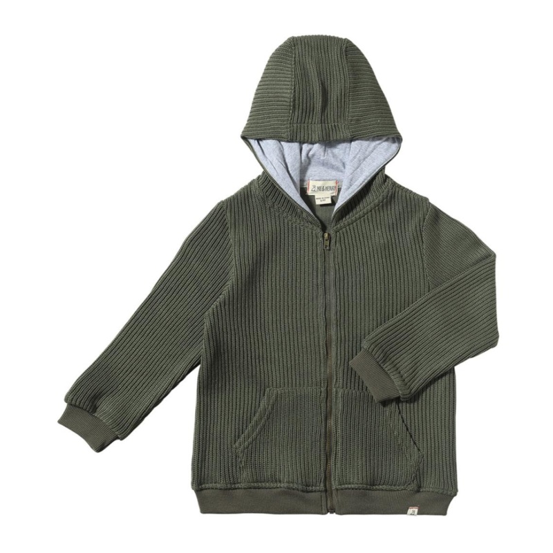Bellamy Knit Hooded Top – Sage by Me & Henry – FINAL SALE