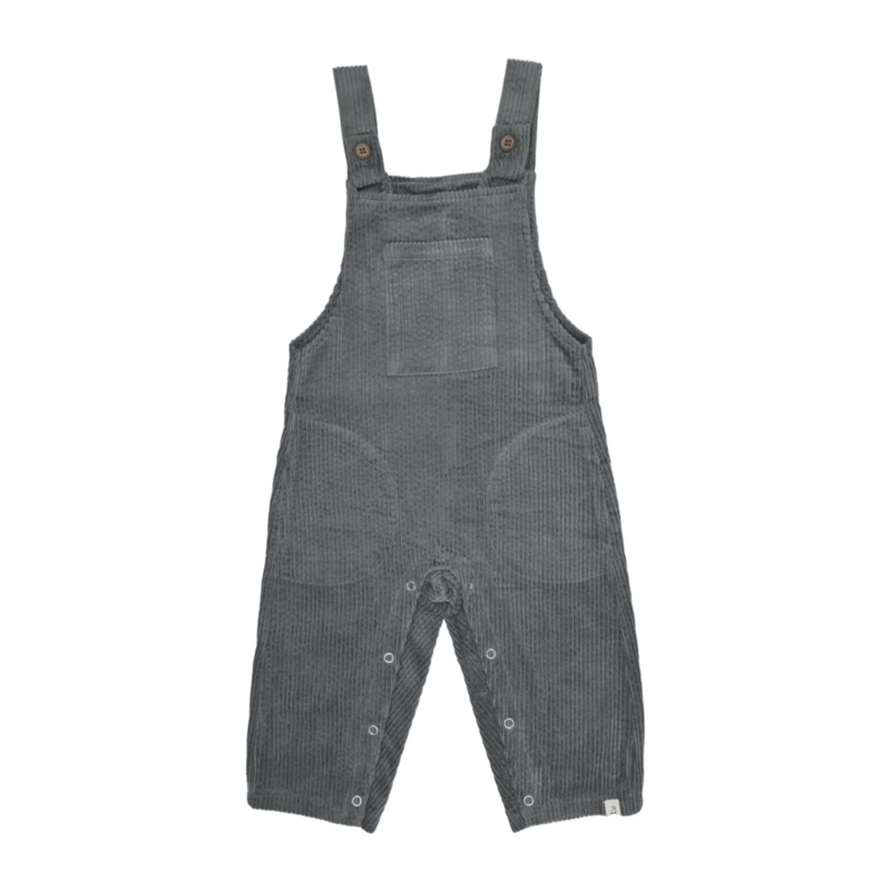 Galleon Chunky Cord Overalls – Grey by Me & Henry – FINAL SALE