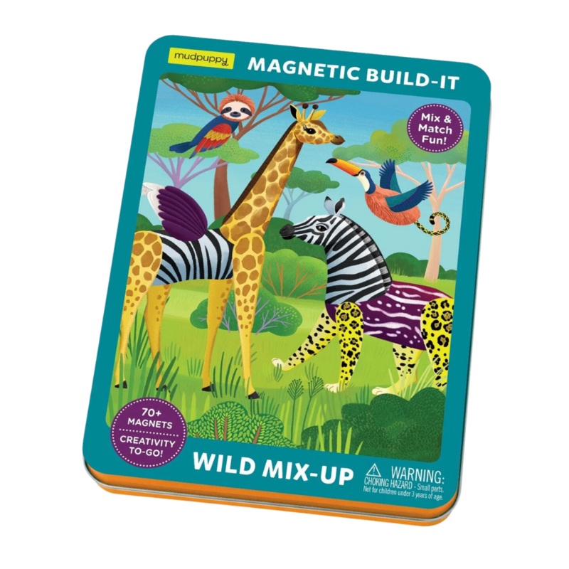 Magnetic Build It – Wild Mix-Up by Mudpuppy