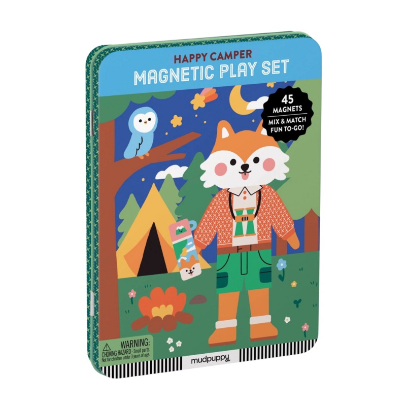 Magnetic Play Set – Happy Camper by Mudpuppy