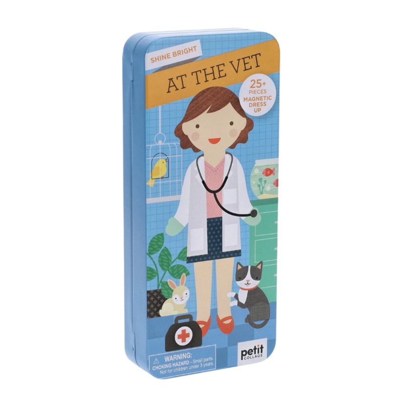 Shine Bright Magnetic Play Set – Veterinarian by Petit Collage